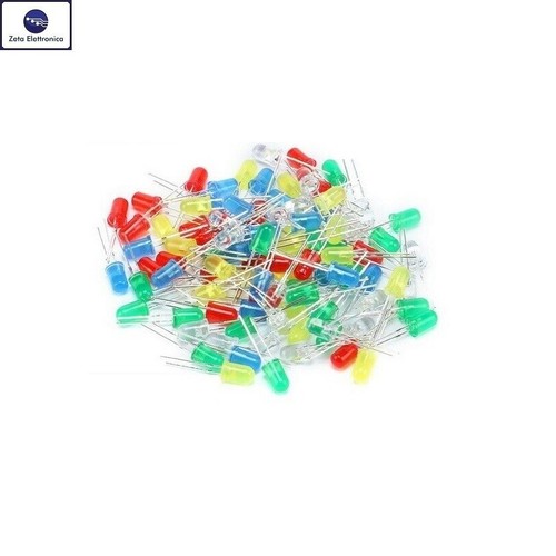 Diodi led 5mm assortiti luce - assortiti,