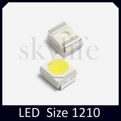50pz led smd bianco - 50pz,
