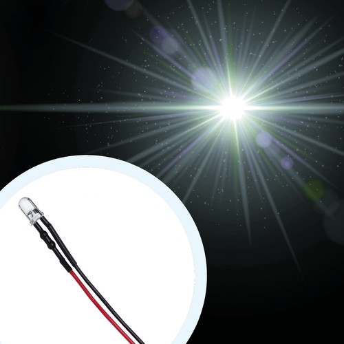 10x diodo luminoso led - 12, volt