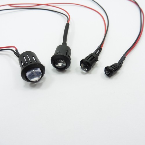 Diodo led 12v trasparente - diodo,
