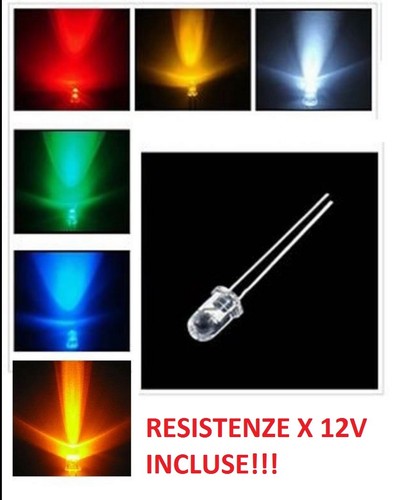 Led 5mm lampeggiante - 10, flash