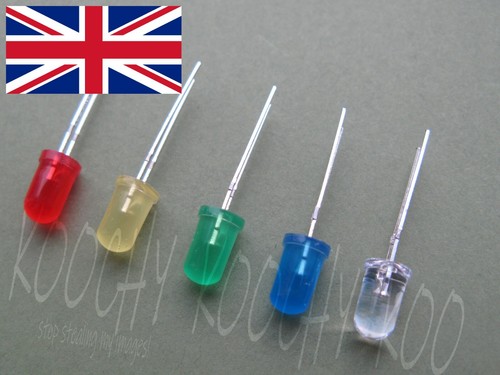 Led 5mm rosso verde blu - 5mm,