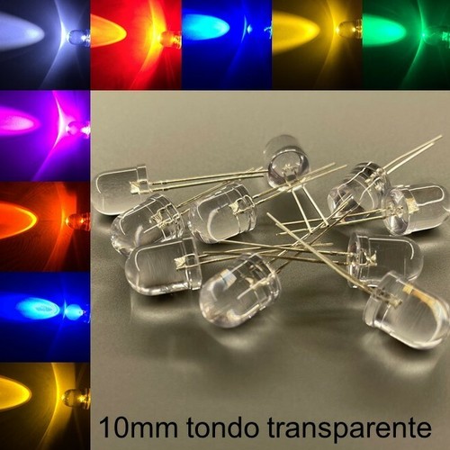 10mm led tondo molto luminoso - led,