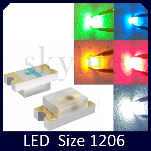 50pz led smd 1206 diodi - 50pz,