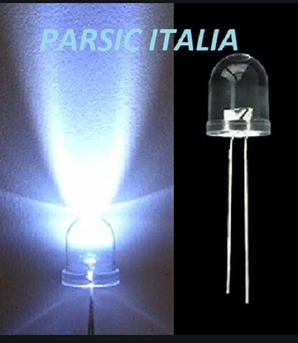 Led 10mm alta luminosità - led,