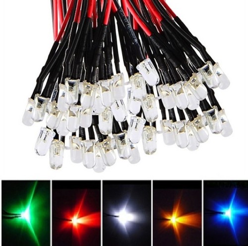 Diodi led cablati alta - pz.,