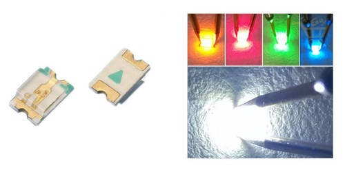 Led smd 0402 alta - 10, 3v