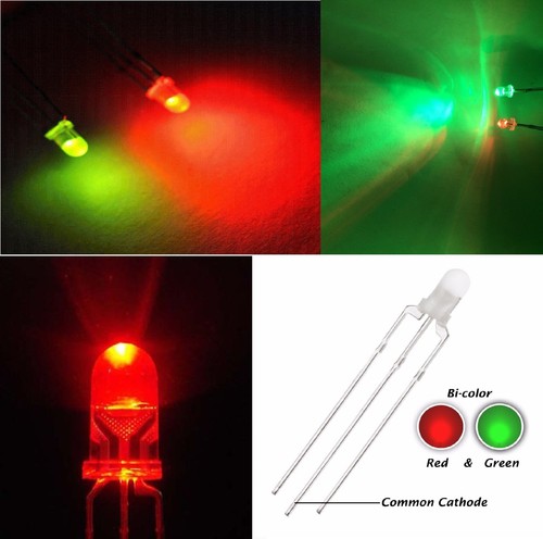 Diodi led bicolore rosso - led,