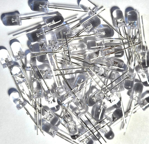 Led bianco trasparente - led,