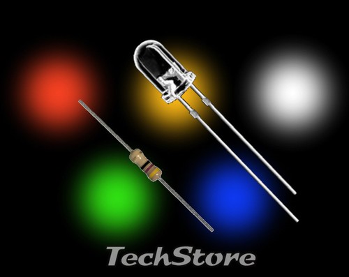 20pz diodi led 5mm - diodi,